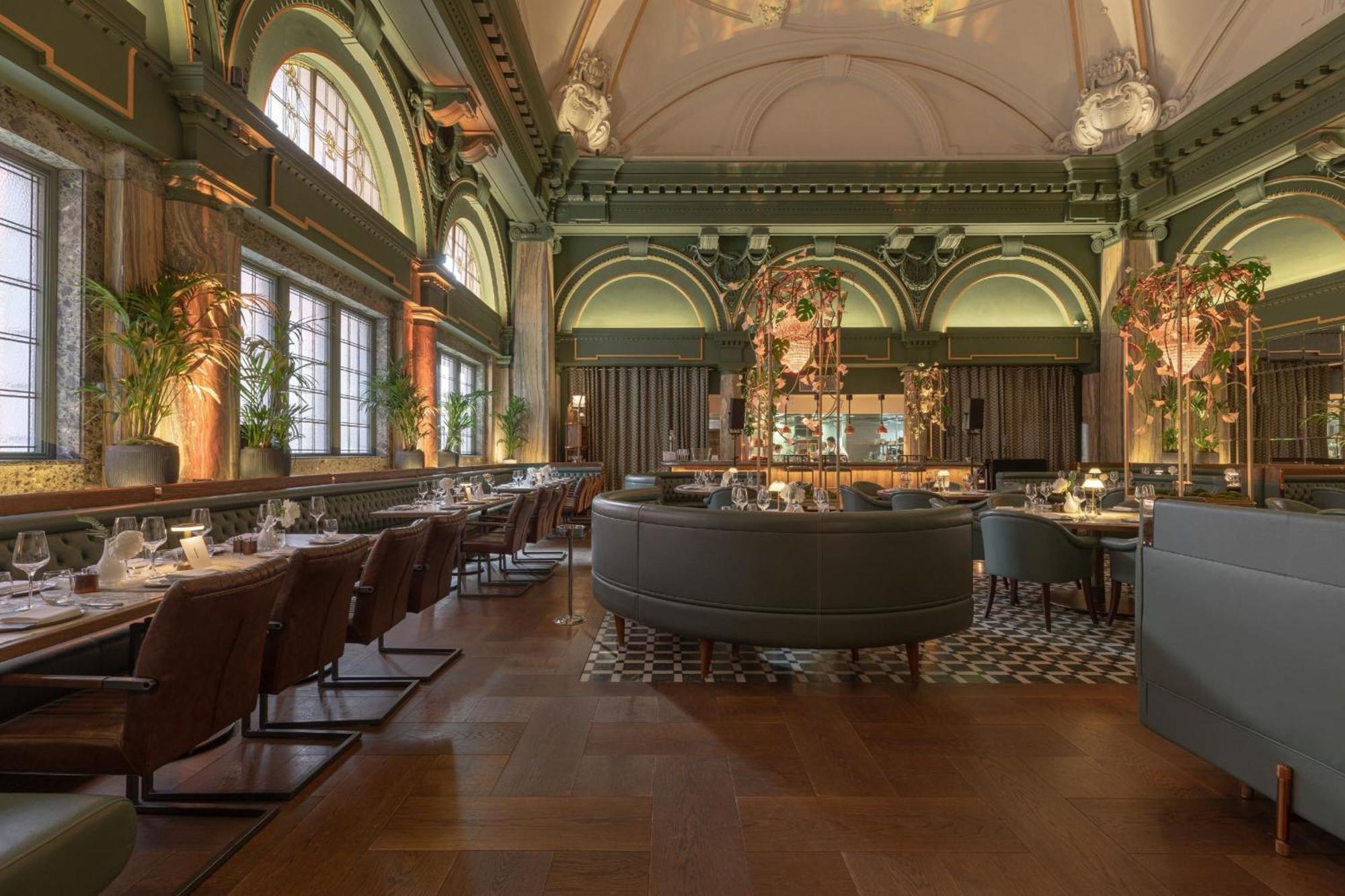 Stock Exchange Hotel, Manchester, Autograph Collection المظهر الخارجي الصورة The interior of the restaurant