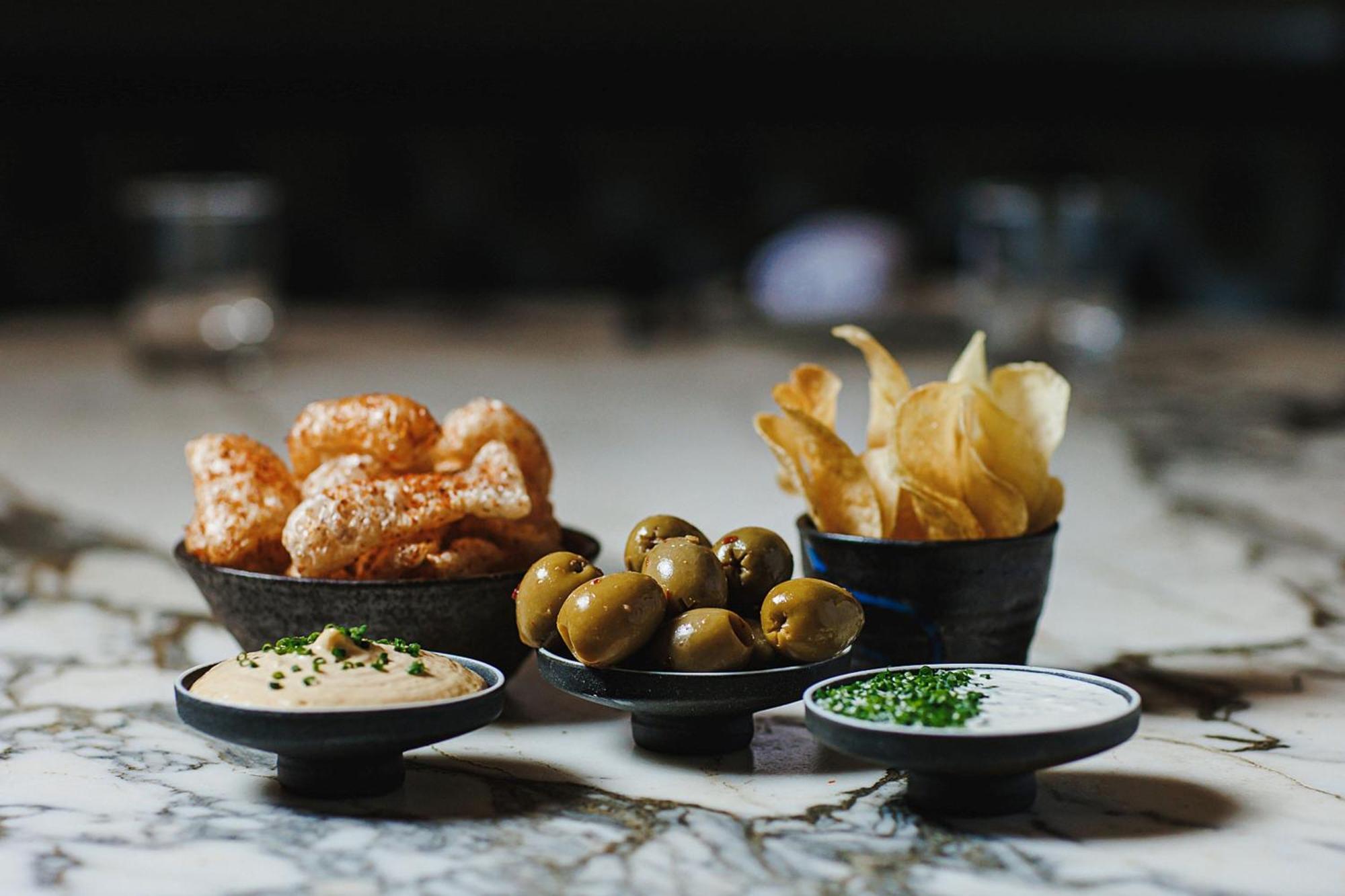 Stock Exchange Hotel, Manchester, Autograph Collection المظهر الخارجي الصورة A selection of tapas